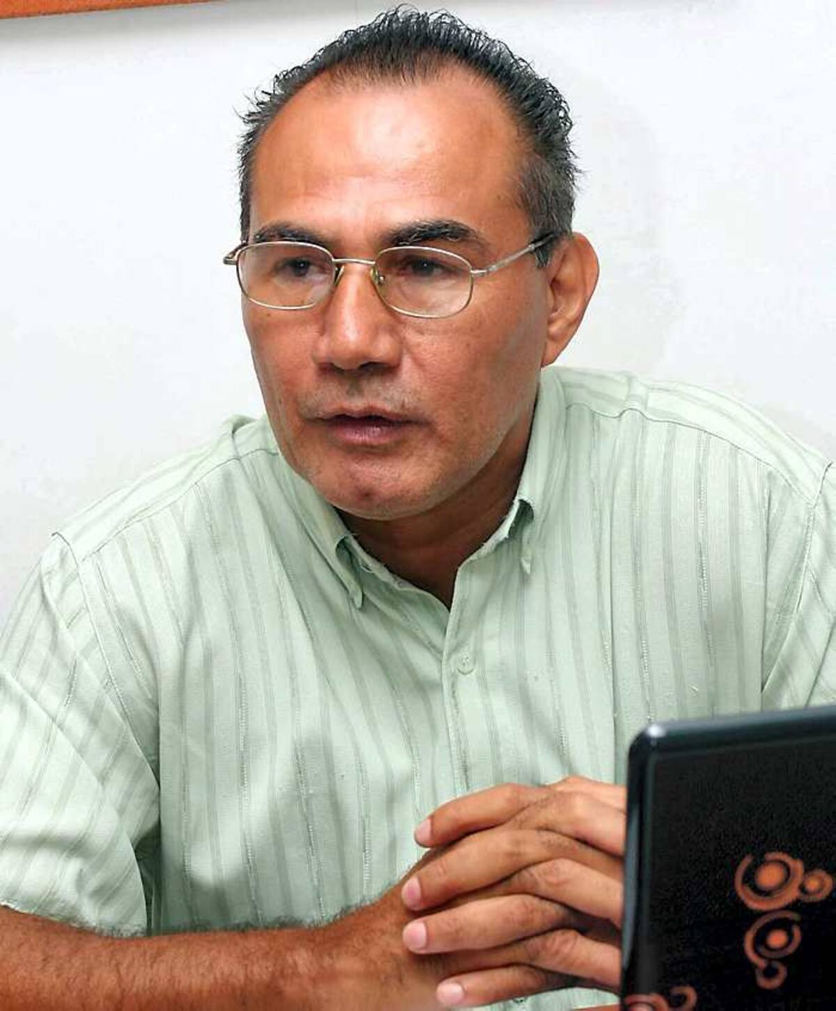 Jorge Alcalá, médico de salud pública.