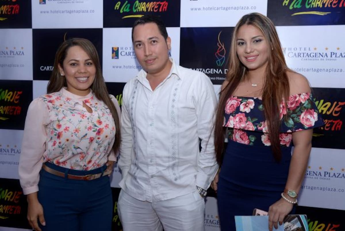 Luz Neli Torres, Luis Martínez y María Isabel Suárez. Maruja Parra - El Universal