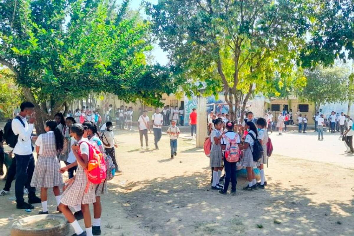 Más del 99% de los estudiantes de Maríalabaja están matriculados