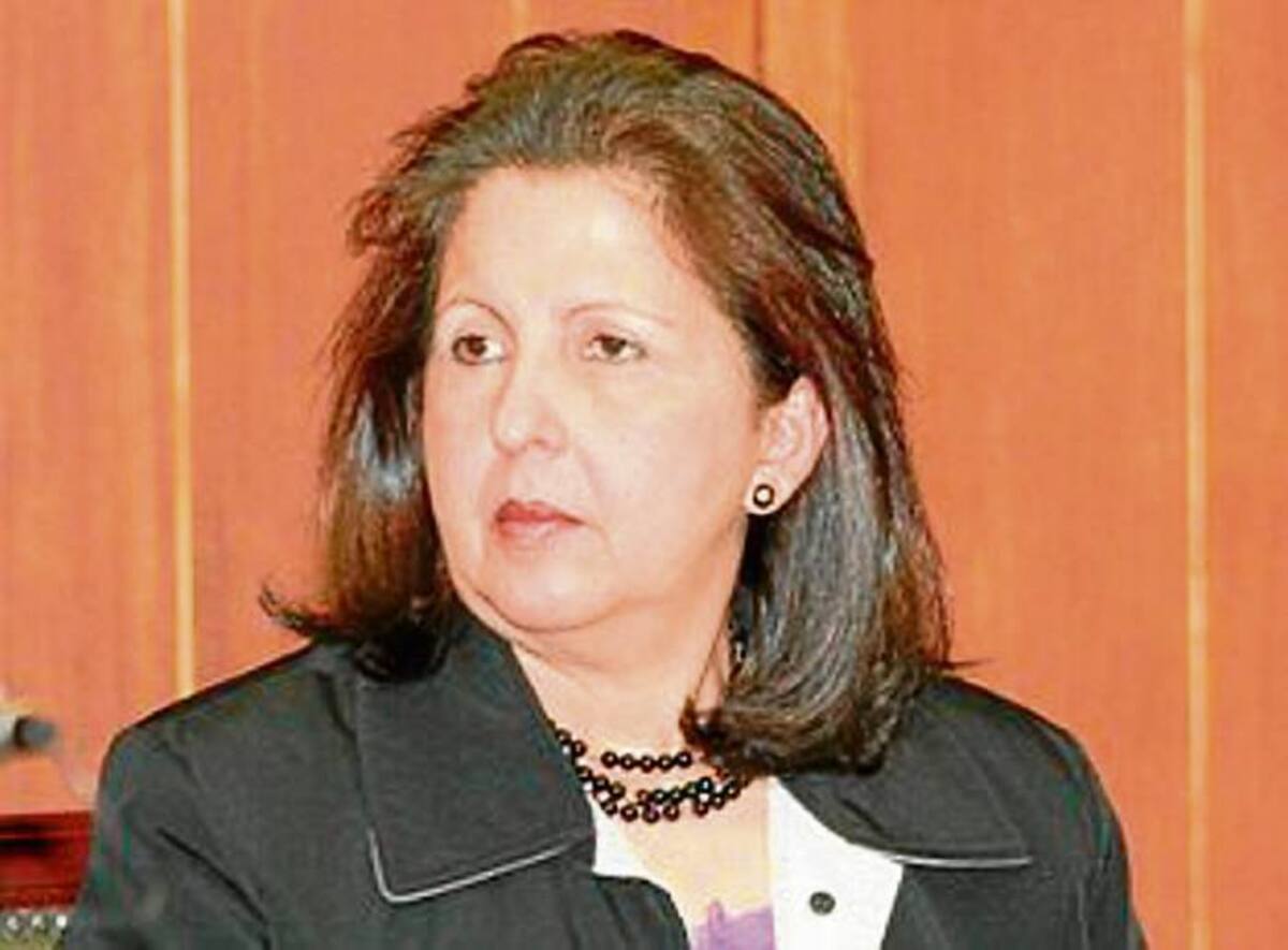 Nora García Burgos, senadora.