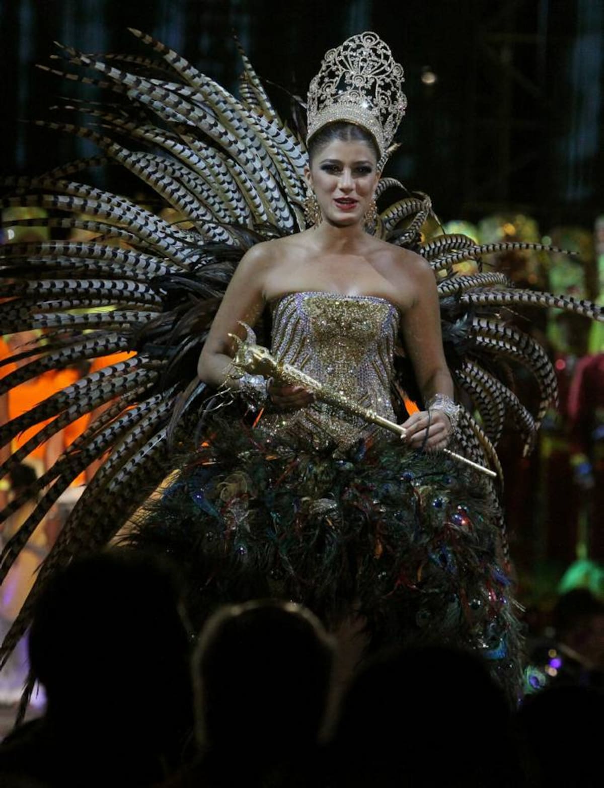 Andrea Jaramillo Char, reina del Carnaval de Barranquilla. Jorge Payares - Cortesía QHubo Barranquilla-