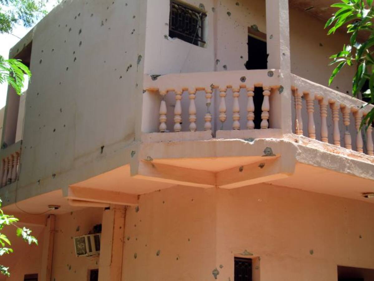 Hotel en Malí. AFP -