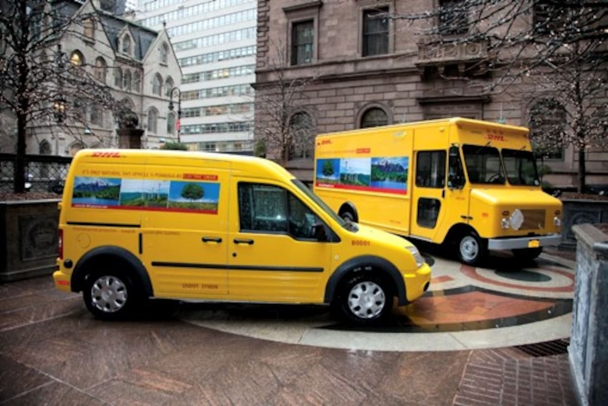 Con estos vehículos los ciudadanos podrán respirar un aire más limpio. Cortesía / DHL