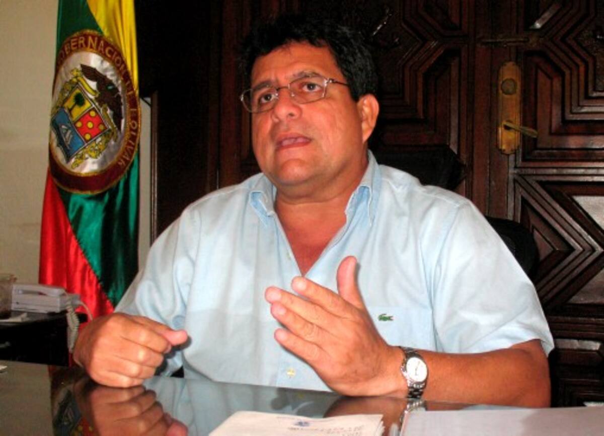 Alberto Bernal, gobernador de Bolívar. CORTESIA