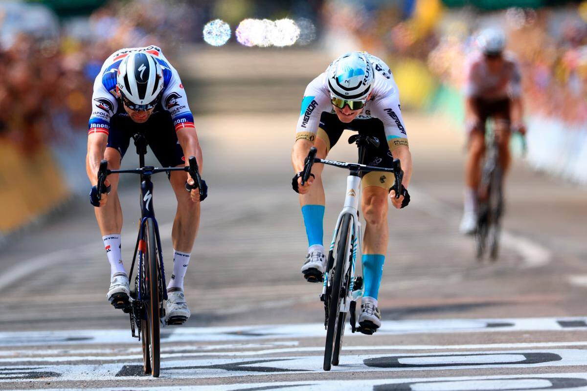 Matej Mohoric ganó la etapa 19 del Tour de Francia por “photo finish”
