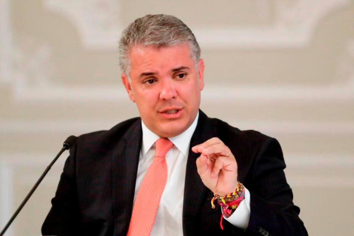 Iván Duque, presidente de Colombia. // Colprensa