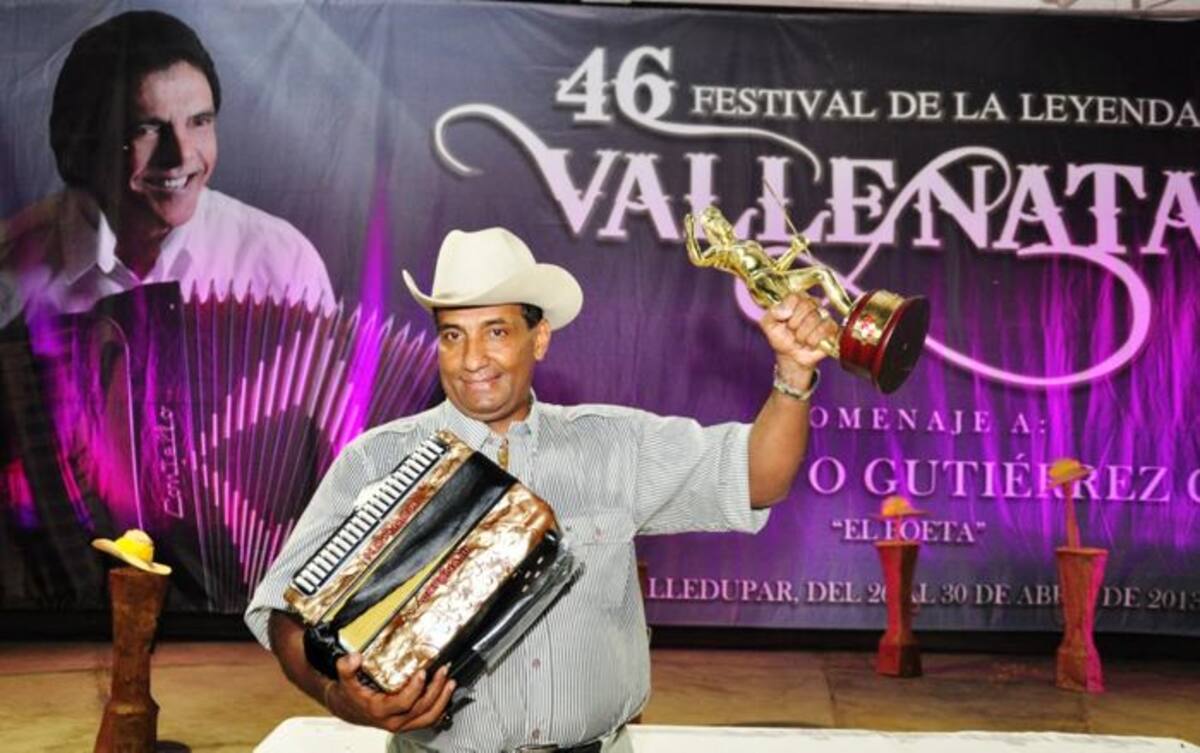 Wilber Nicolás Mendoza Zuleta, rey vallenato 2013. CORTESÍA