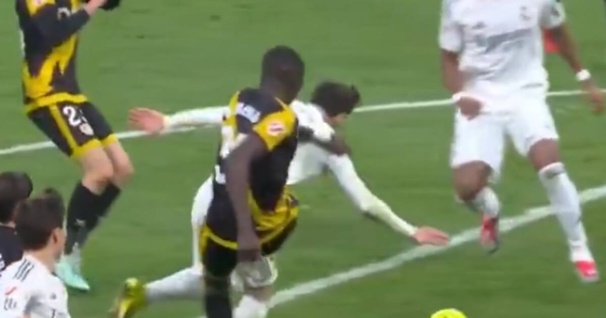 Video: el penal polémico que le pitaron al Real Madrid