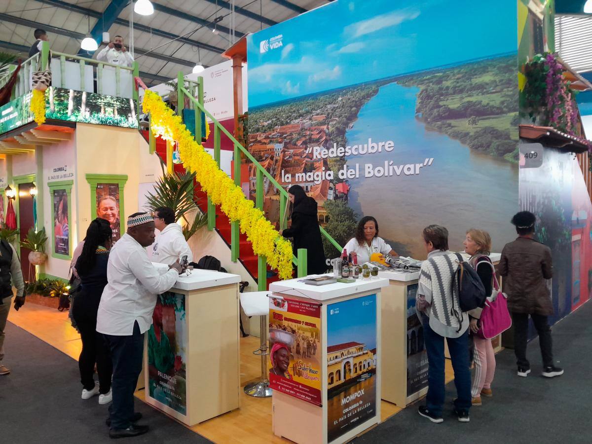 Stand de Bolívar en la Vitrina Turística de Anato. // HFA-EU