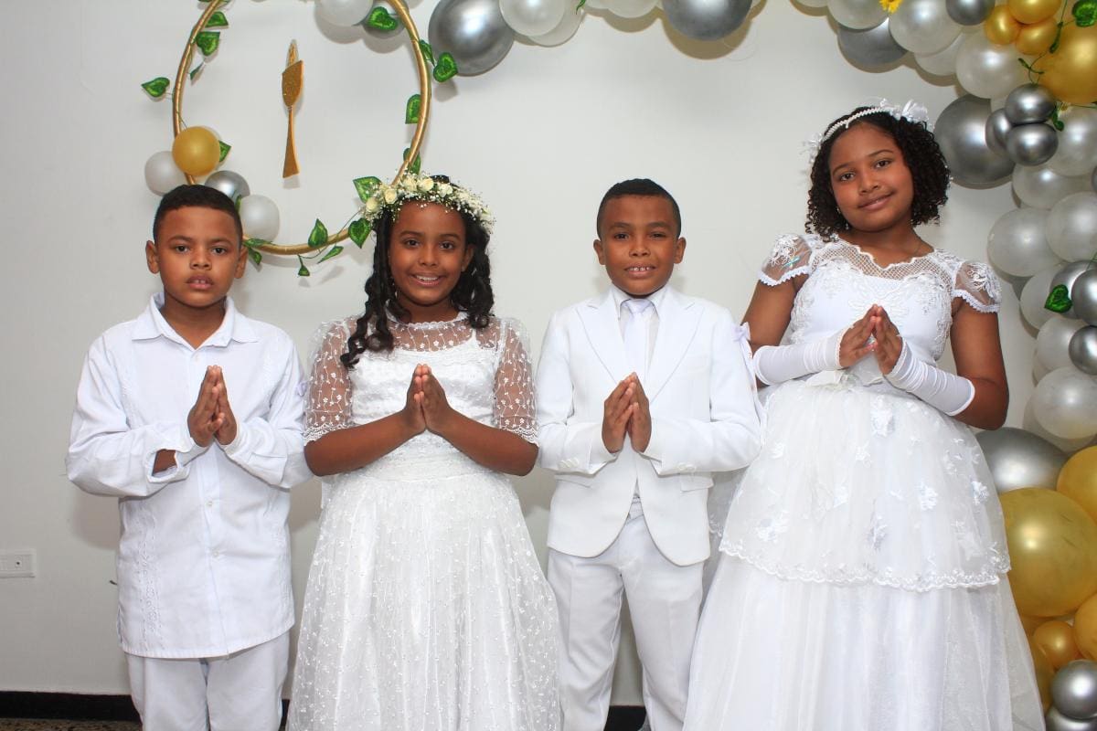 Samuel Arrieta, María Camila Anaya, Andrés Camilo Mena y Bárbara Cuervo.//Foto: Julio Castaño - El Universal.