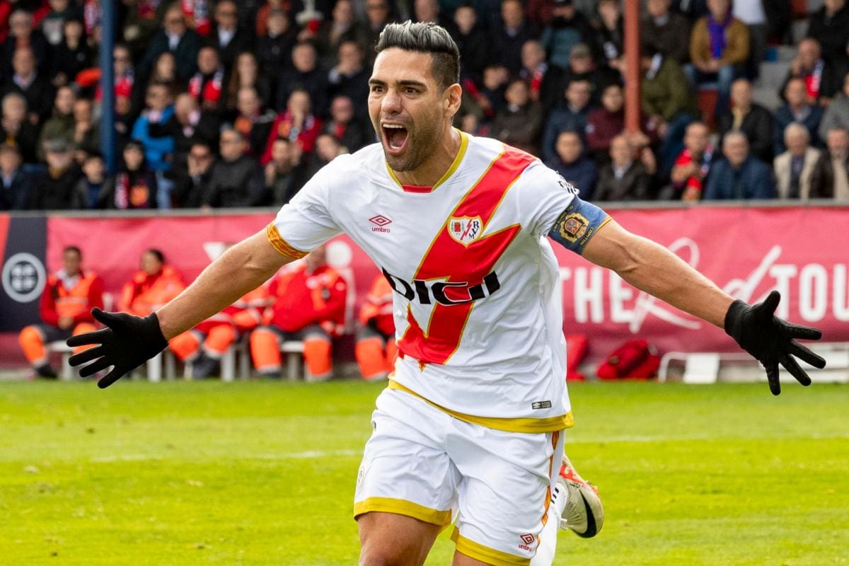 Video: asistencia de Falcao para seguir siendo el más determinante del Rayo