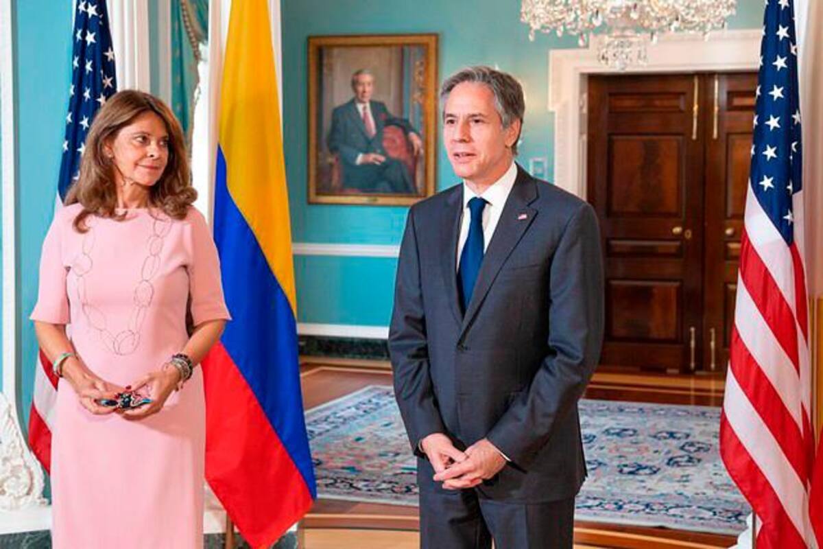 Marta Lucía Ramírez se reunió con Secretario de Estado de Estados Unidos