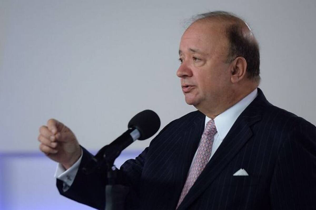 Luis Carlos Villegas, ministro de Defensa. Colprensa.