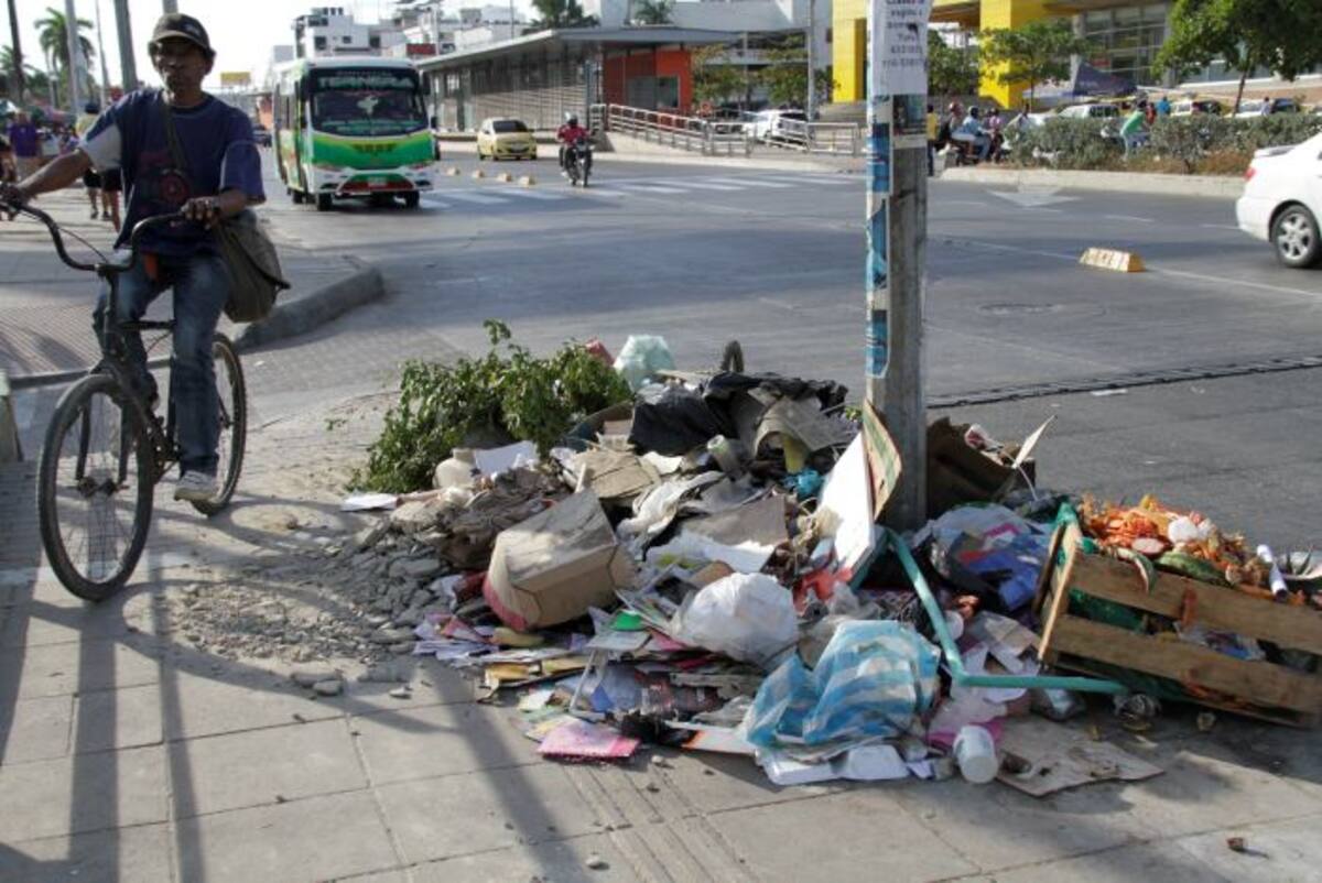 Avenida Pedro de Heredia. KAILLINE GIRALDO - EL UNIVERSAL