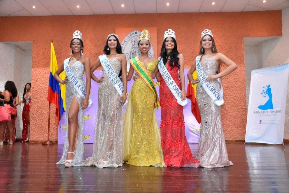 Alcibia se convirtió en la nueva Reina Juvenil de Cartagena 2022