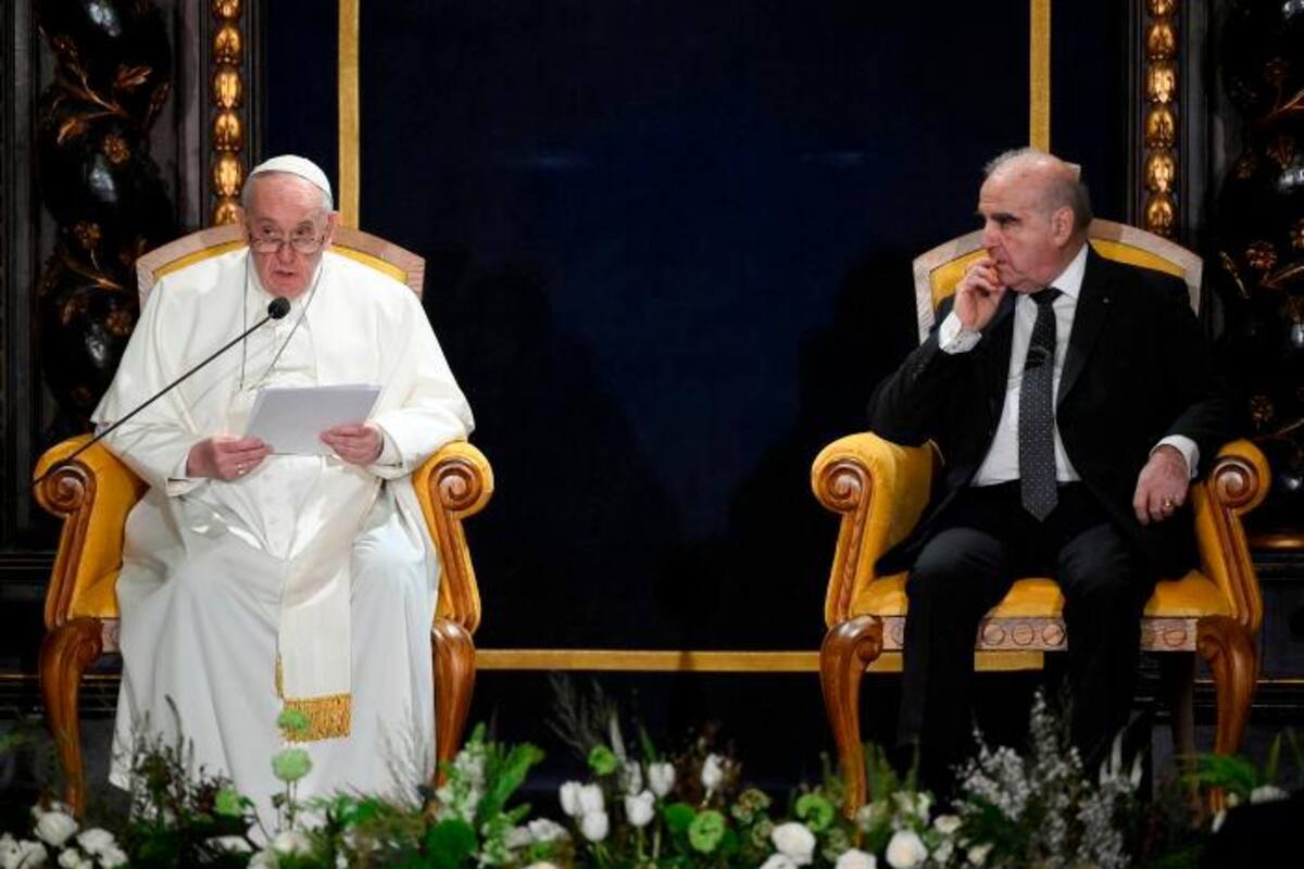 El papa advierte desde Malta del riesgo de “una guerra fría ampliada”