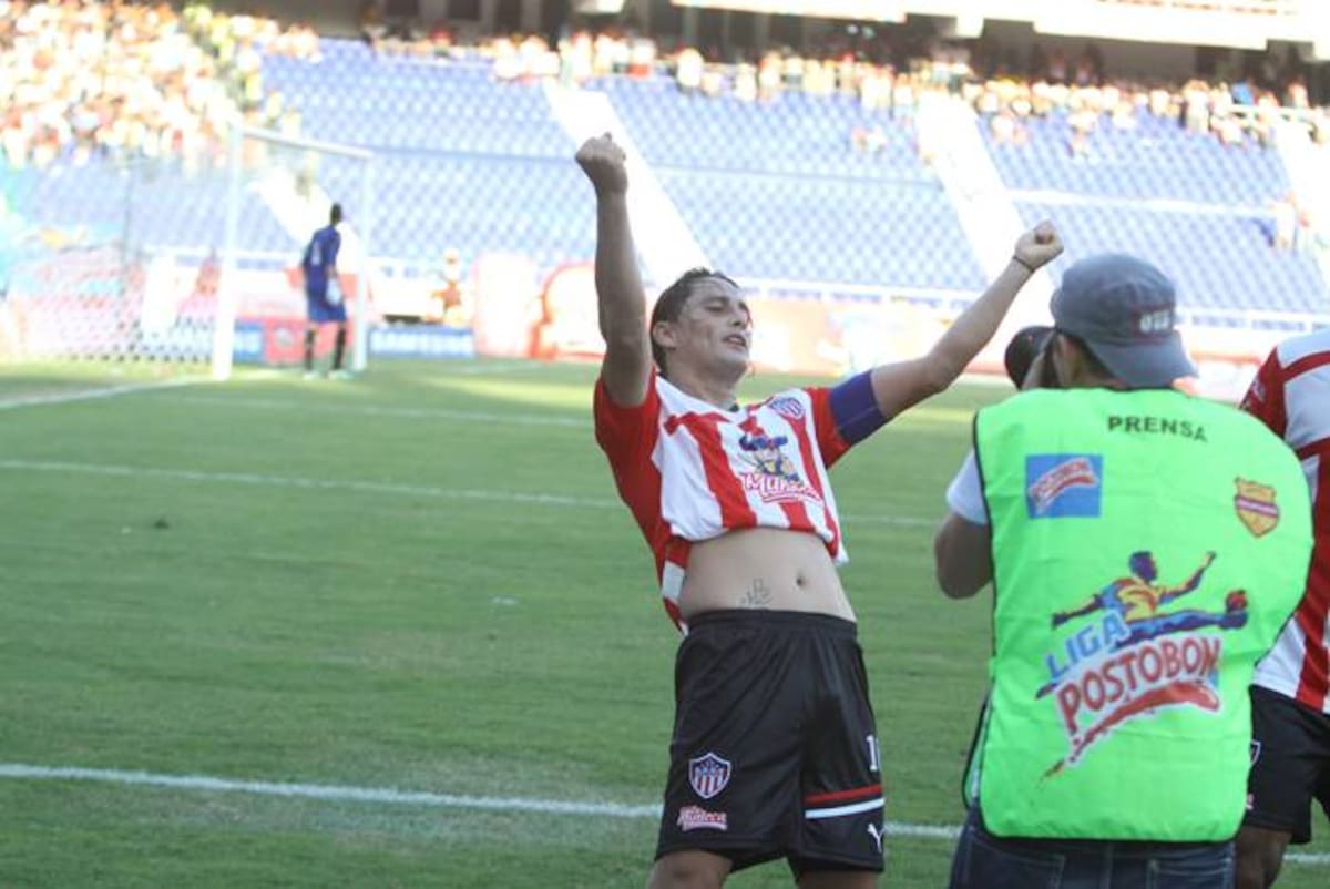 Giovanni Hernández marcó su gol número 100. Jorge Payares - Qhubo Barranquilla -