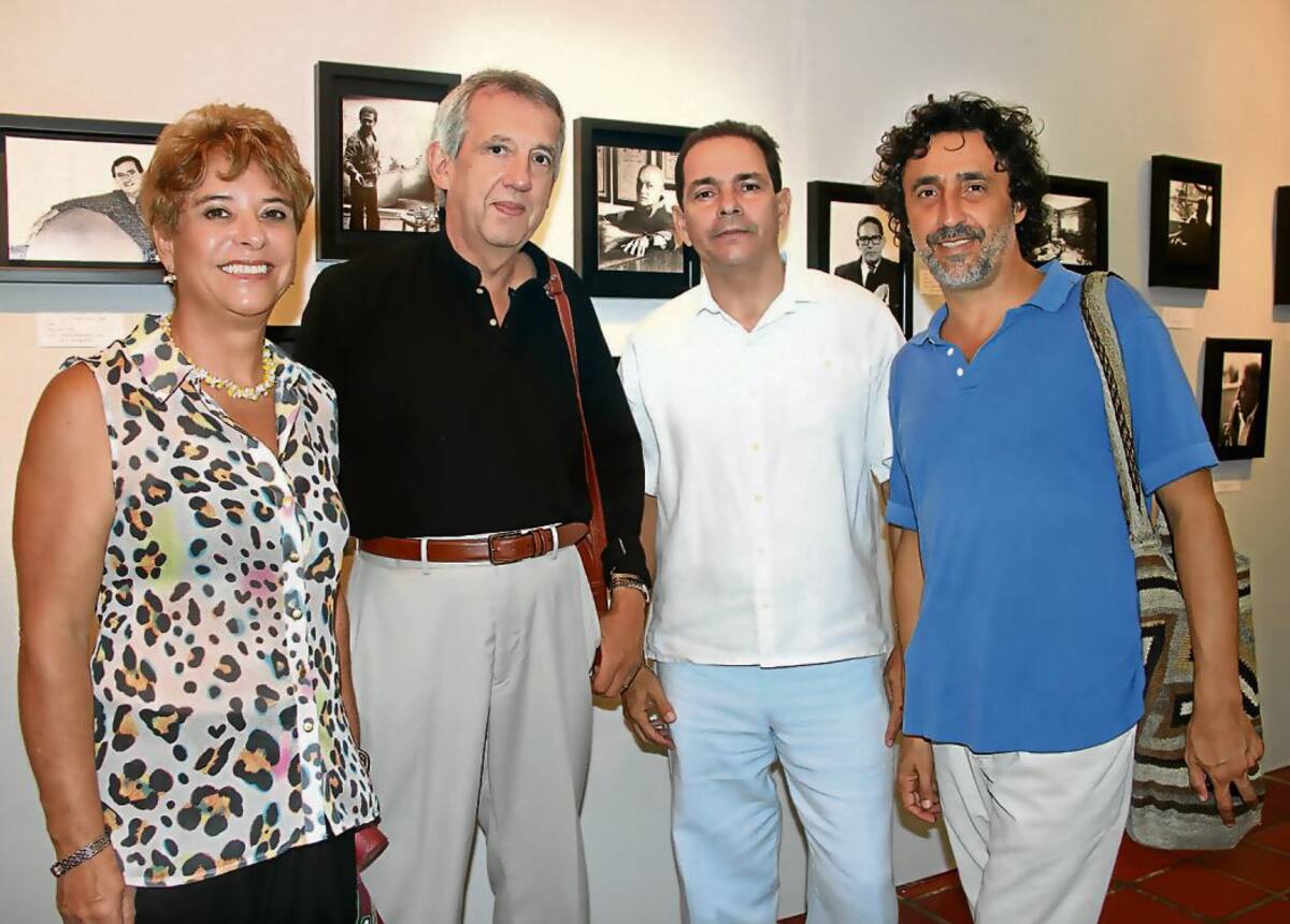 María Elsa Gutiérrez, Francisco Morales, Luis Carlos Martínez y Rafael Dussán.
