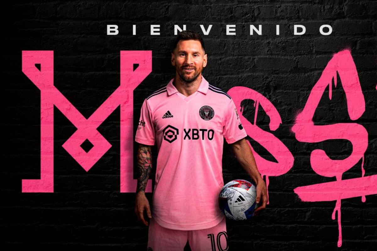 Lionel Messi firmó su contrato con el Inter Miami