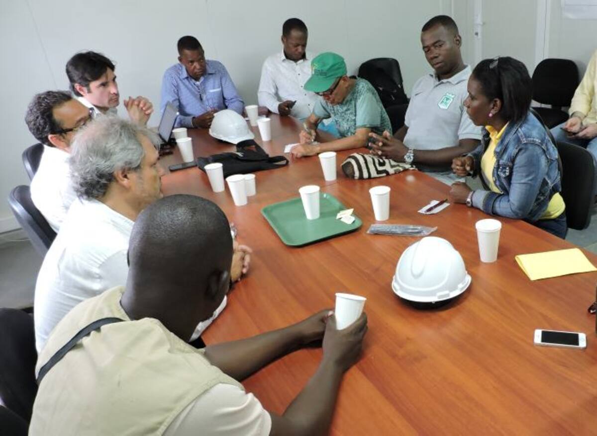 Los líderes pidieron, entre otras cosas, que los temas referentes a los trabajadores afros sean ventilados con los consejos comunitarios. FOTO CORTESIA