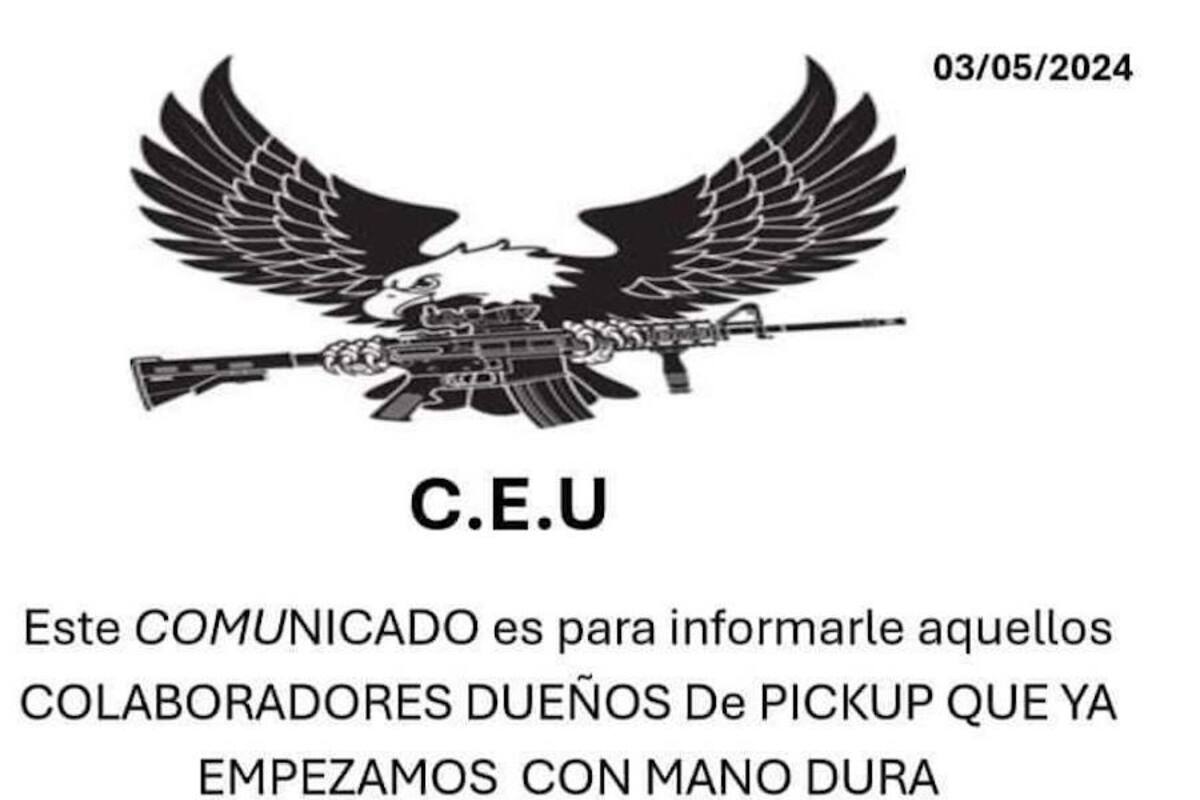 Lanzan panfletos amenazantes contra los picoteros; autoridades investigan