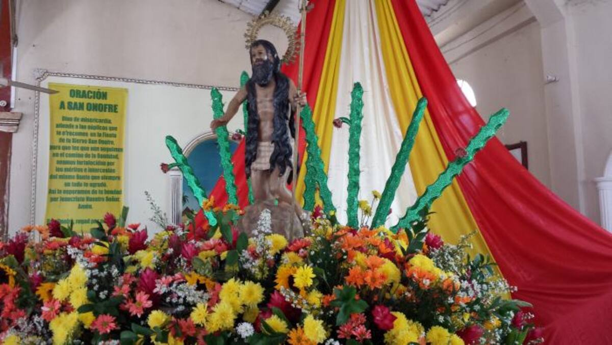 Las fiestas se realizan en honor a San Onofre. ANTONIO CANCHILA - EL UNIVERSAL