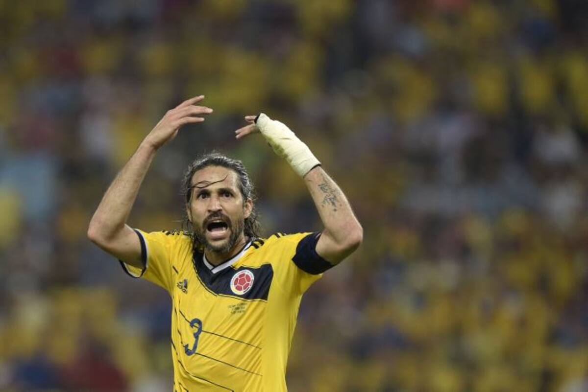 Mario Alberto Yepes estuvo presente en el Mundial de Brasil 2014. ARCHIVO