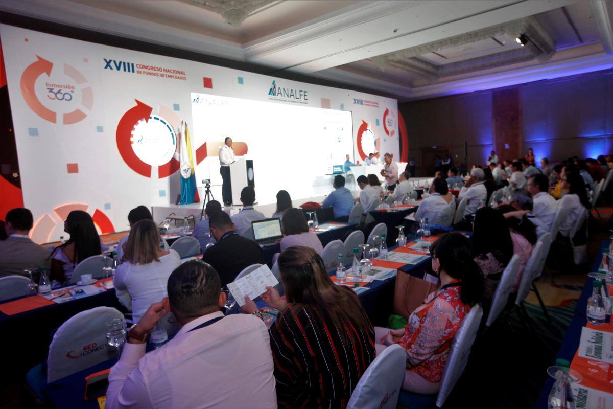 Instalación del XVIII Congreso Nacional de Fondos de Empleados, de Analfe, en el Hotel Hilton. // aroldo mestre - el universal