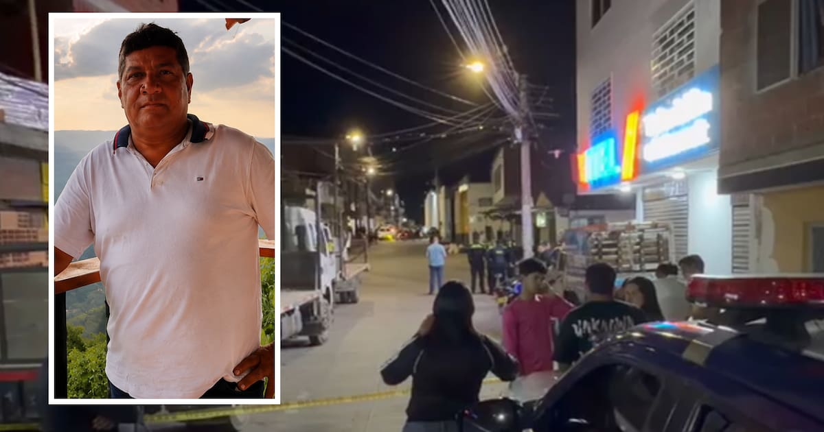 Él era Virgilio Bueno, el reconocido comerciante que murió en un ataque de sicarios