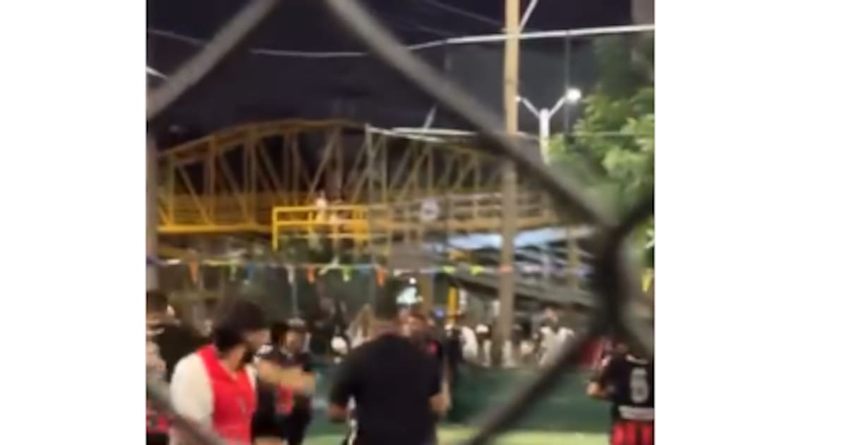 Video: final en el barrio Alto Bosque terminó en pelea