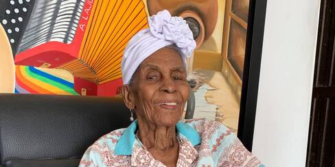 Fernanda Peña, homenaje al bullerengue desde San Jacinto