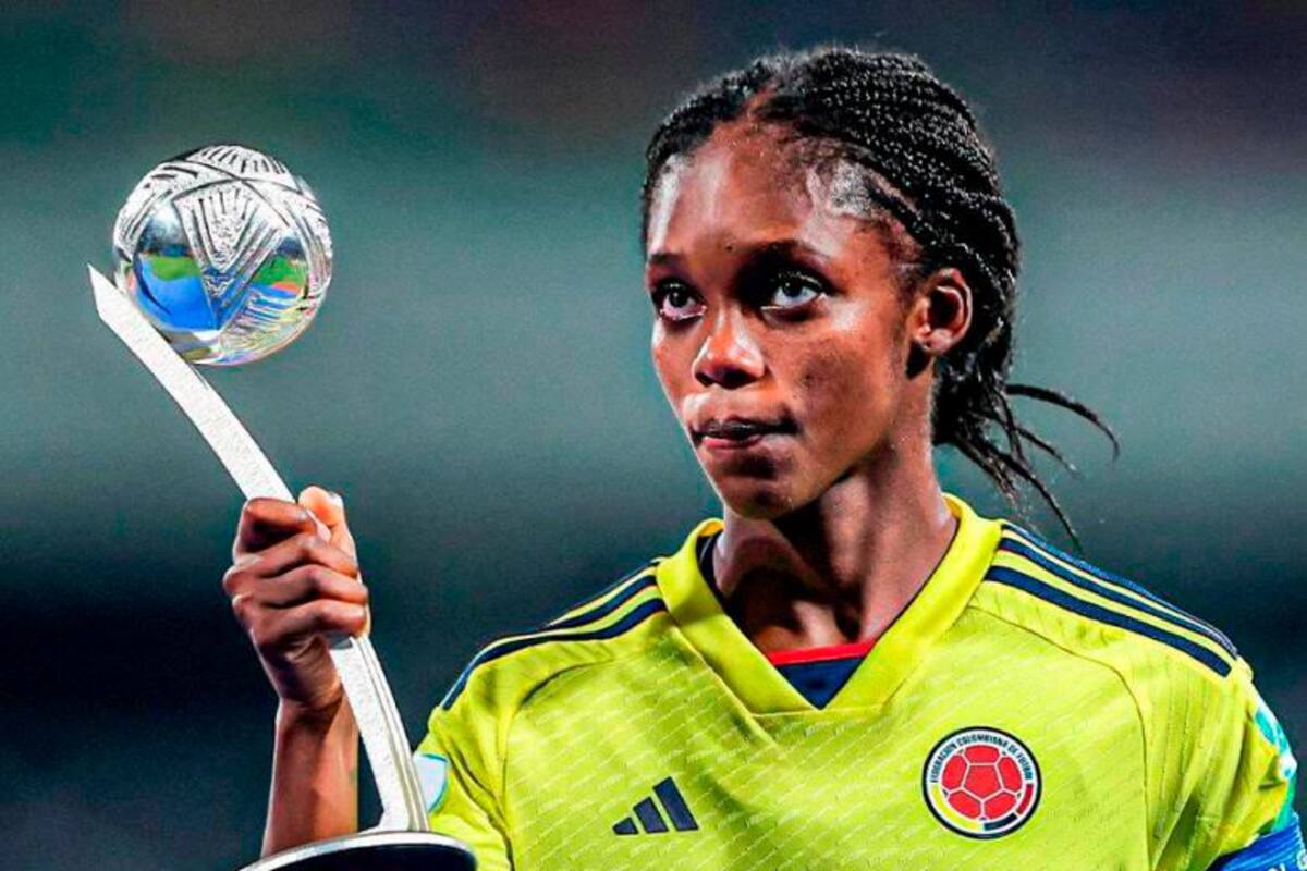 Linda Caicedo, segunda en los Globe Soccer Awards