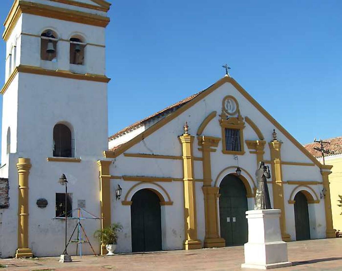 Iglesia de Santo Domingo, en el Centro Histórico de Mompox. Alfredo Domínguez - Cortesía para El Universal -