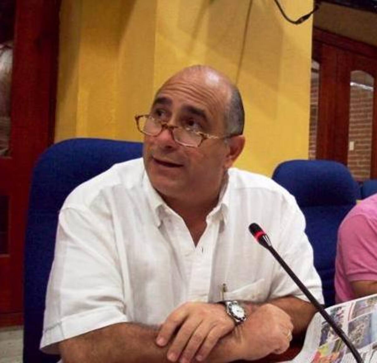 DávId Dáger, concejal de la bancada liberal propuso citar de nuevo a las empresas de aseo de la ciudad. Cortesía Prensa Concejo