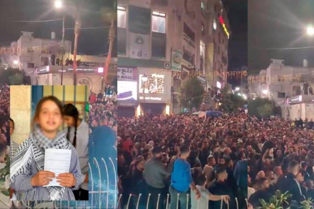 Una niña murió por bala perdida de la Policía palestina durante protestas