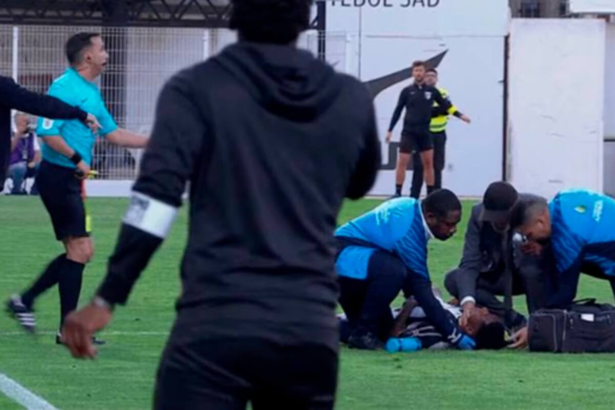 Futbolista colombiano se desplomó en pleno partido en Europa