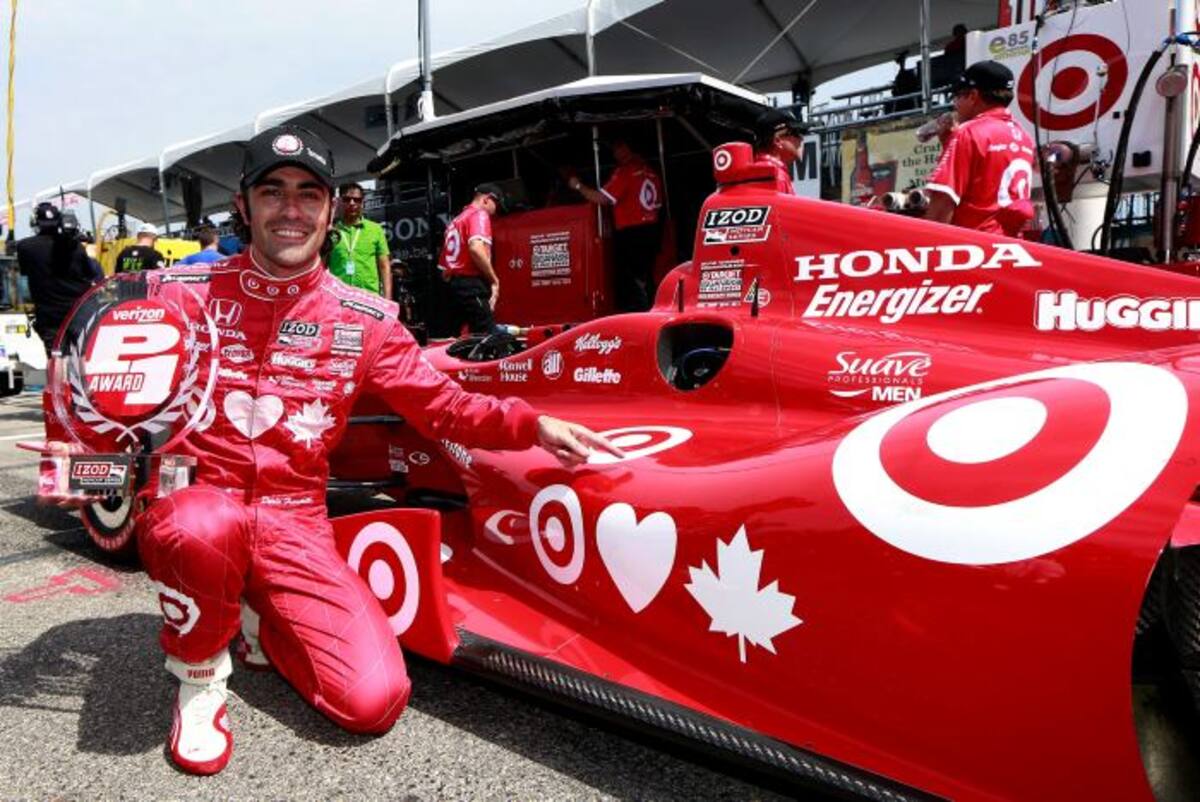 Dario Franchitti. AFP CHRIS TROTMAN