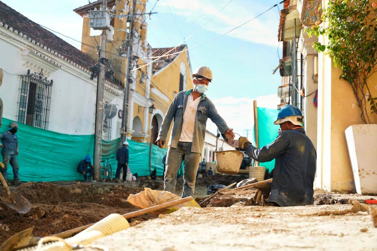 Alcantarillado de Mompox va en un 85% de adelanto
