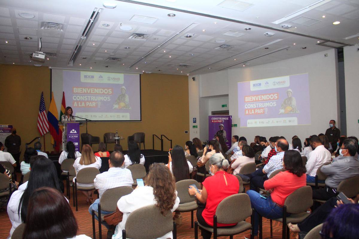 El lanzamiento del programa se realizó en el Hotel Corales de Indias. // JULIO CASTAÑO - EL UNIVERSAL.