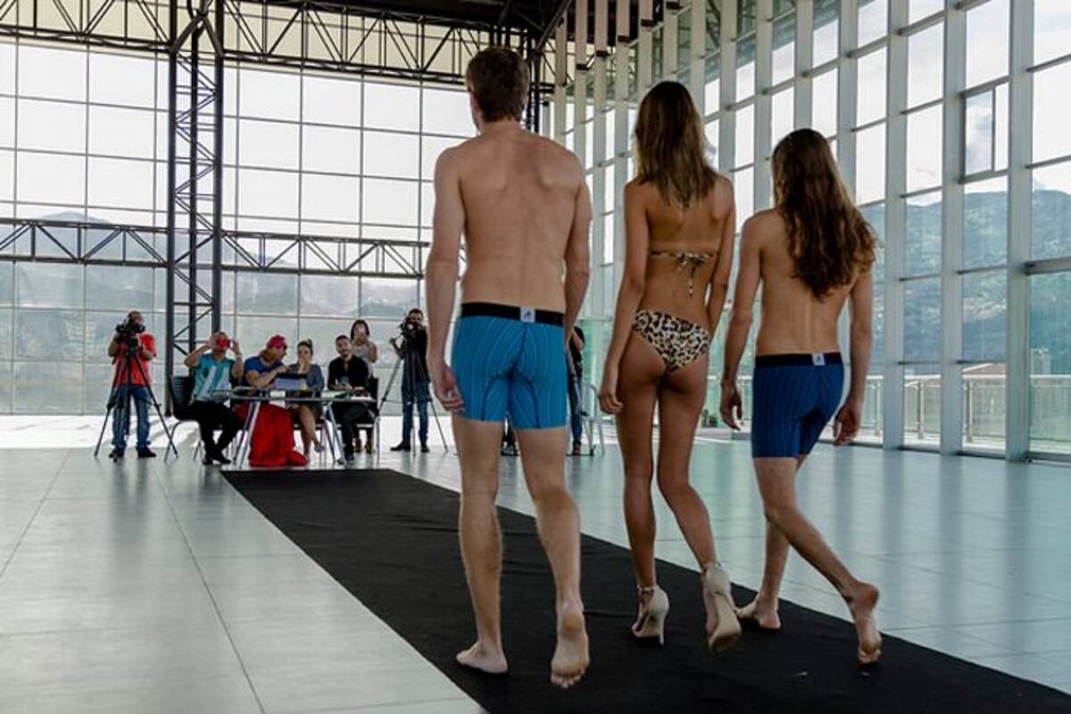Inizio Underwear realizó el casting para su desfile en Colombiamoda. Colprensa