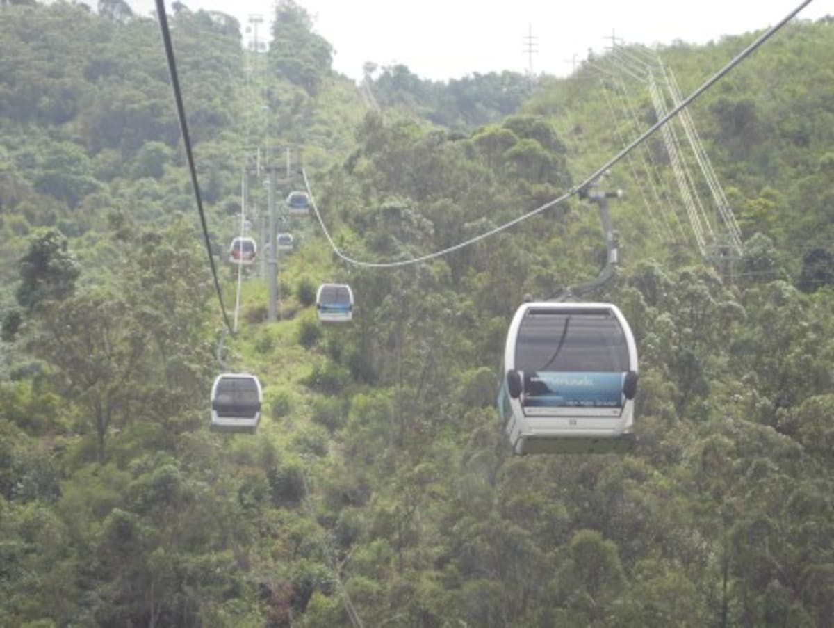 Teleférico de Caracas, en el Cerro del Ávila.