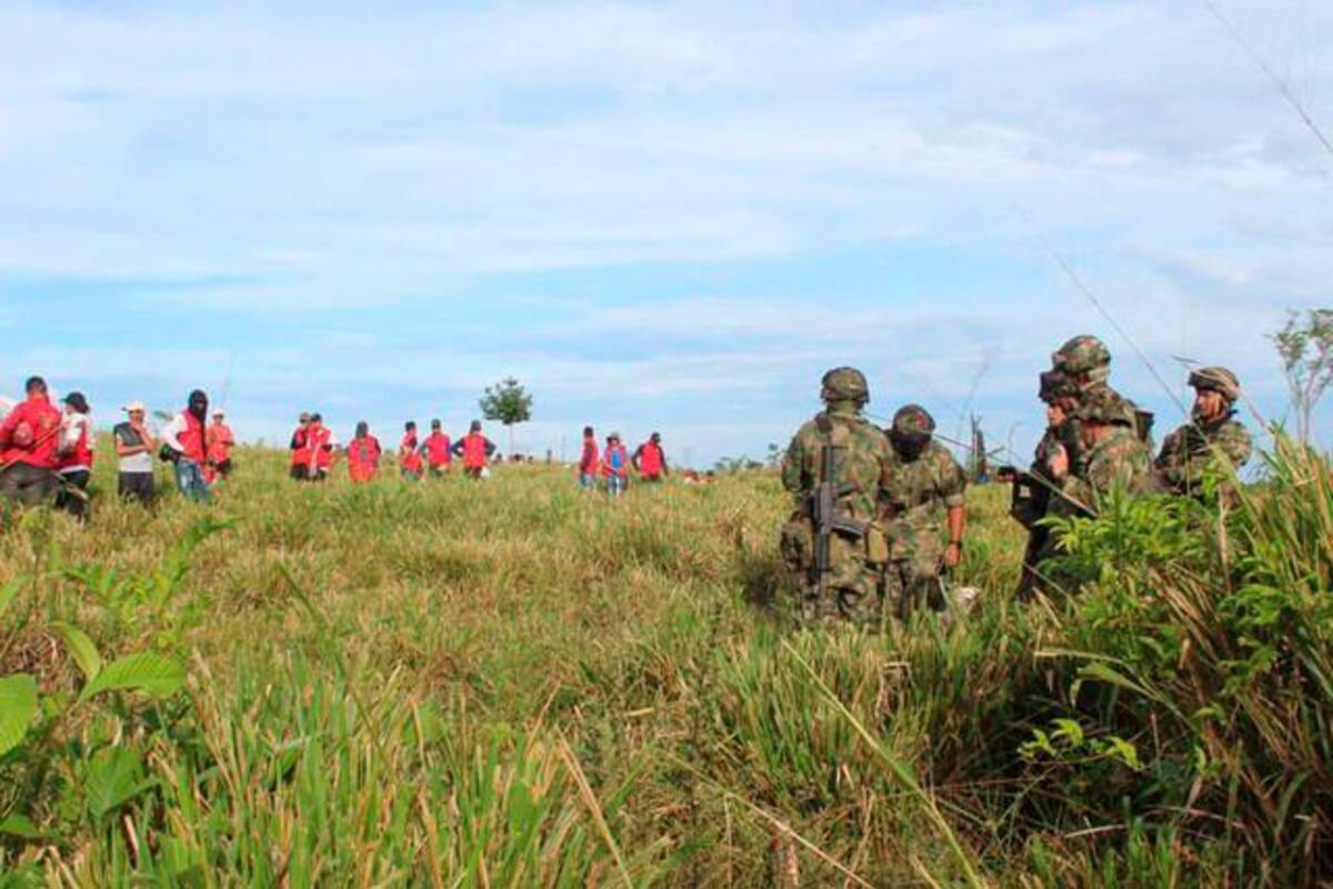 Llegan más hombres para la búsqueda de los niños desaparecidos en el Guaviare