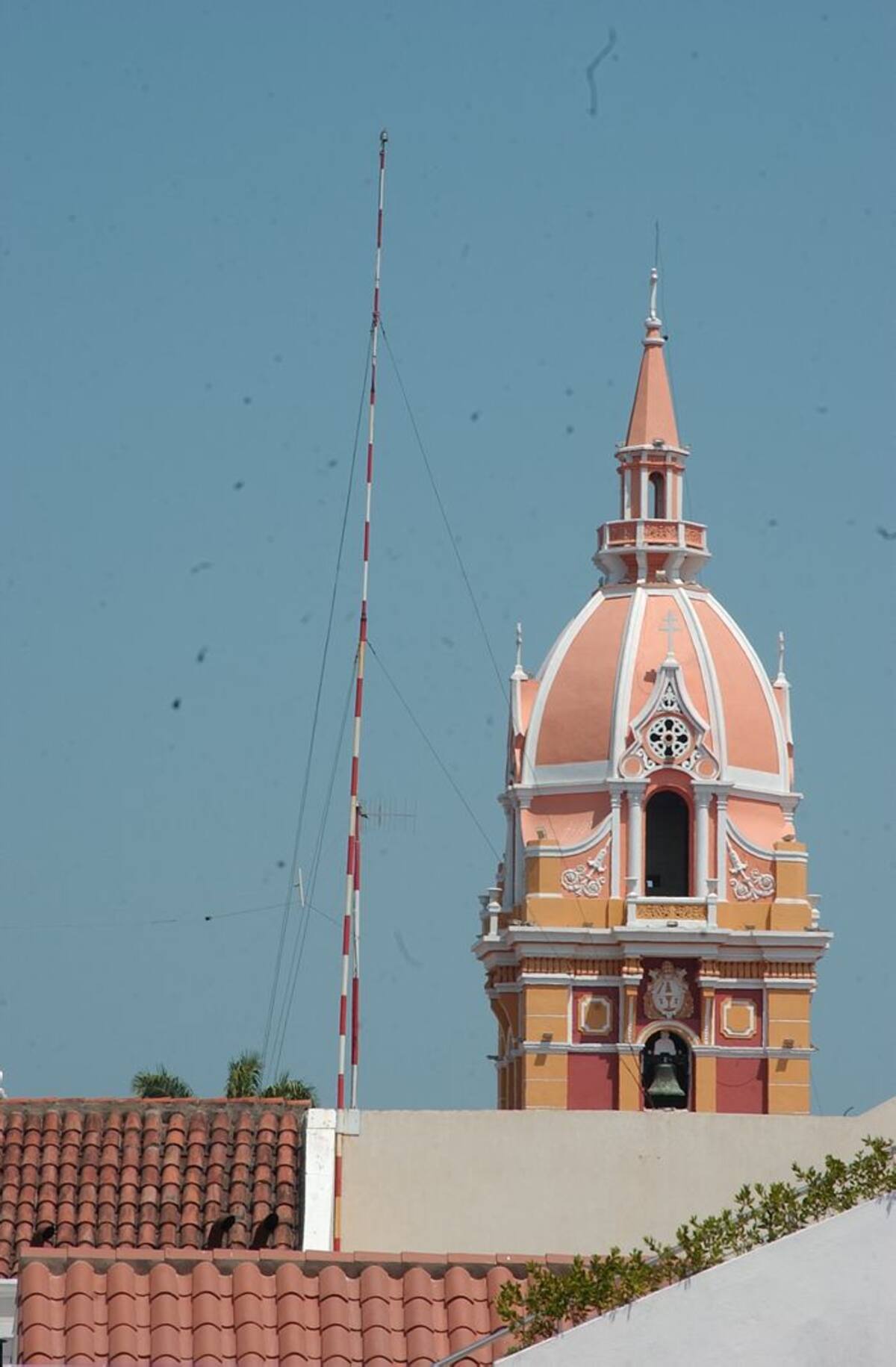 El POT restringe la instalación de antenas en el Centro Histórico para no afectar el entorno. ARCHIVO