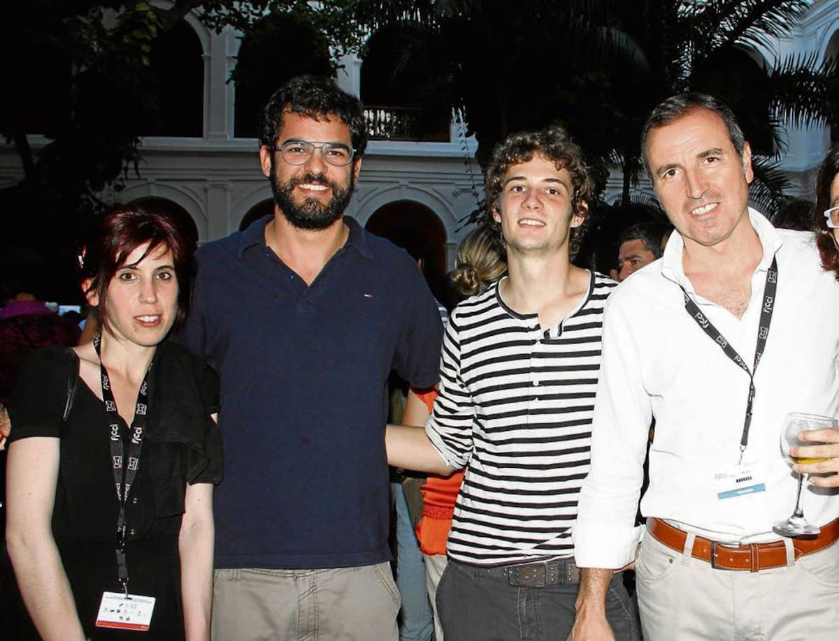 Elisa Mandiola, Albert Traver, Miguel Juste y Jesús Miran-da.