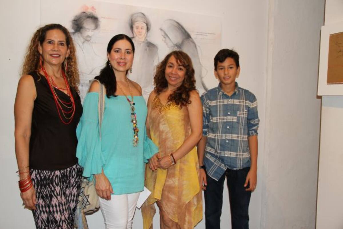 Rosangela Vitola, Lidya Meneses, Dilce Maestre y Daniel Hernández. ZENIA VALDELAMAR
