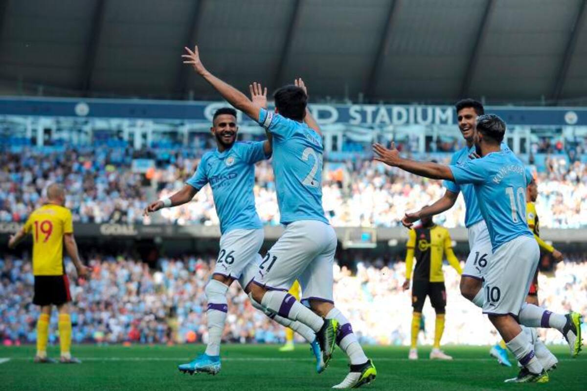 Manchester City aplasta al Watford con un histórico 8-0