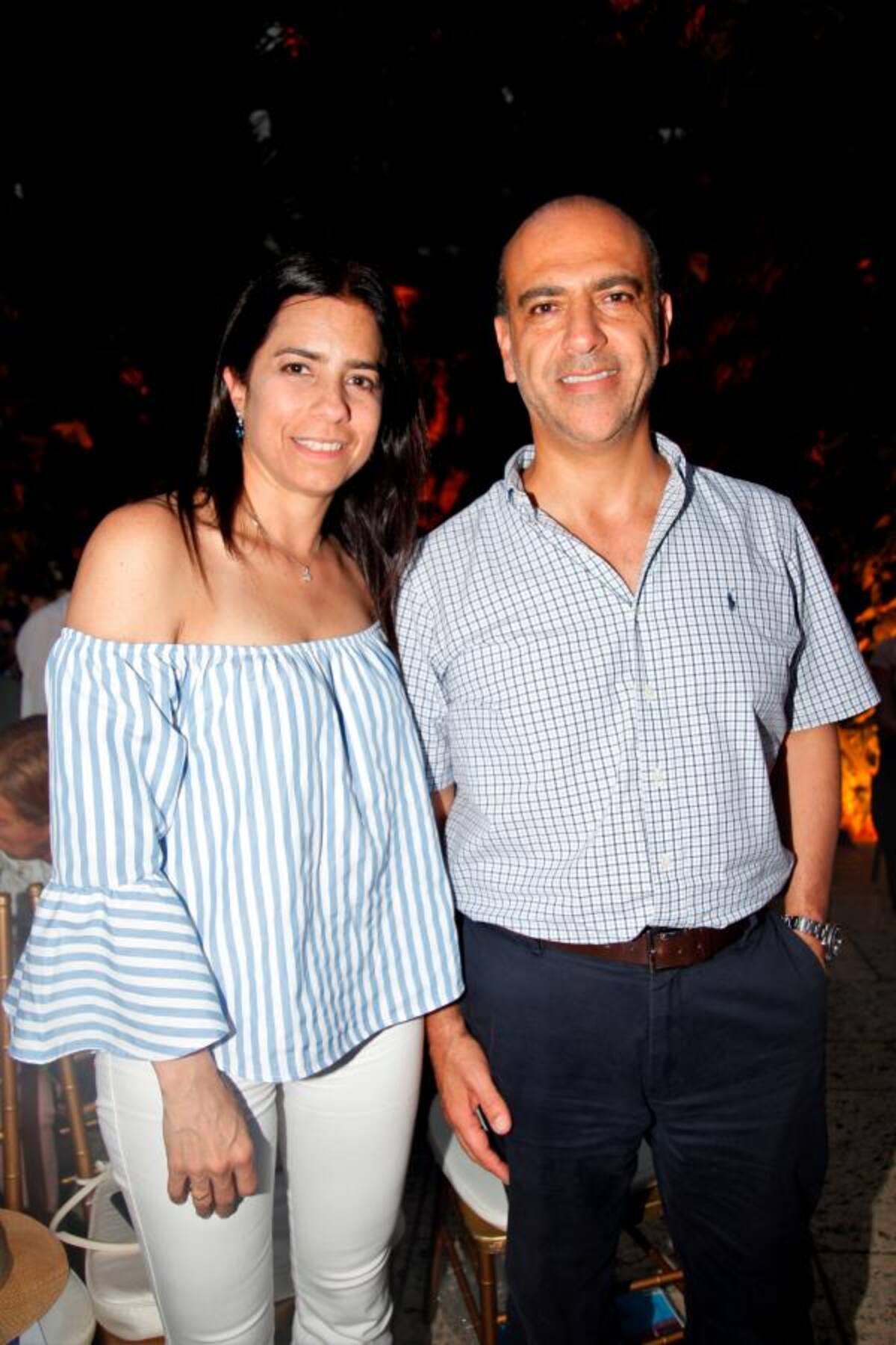 Carolina Largacha y Juan Carlos Galindo.