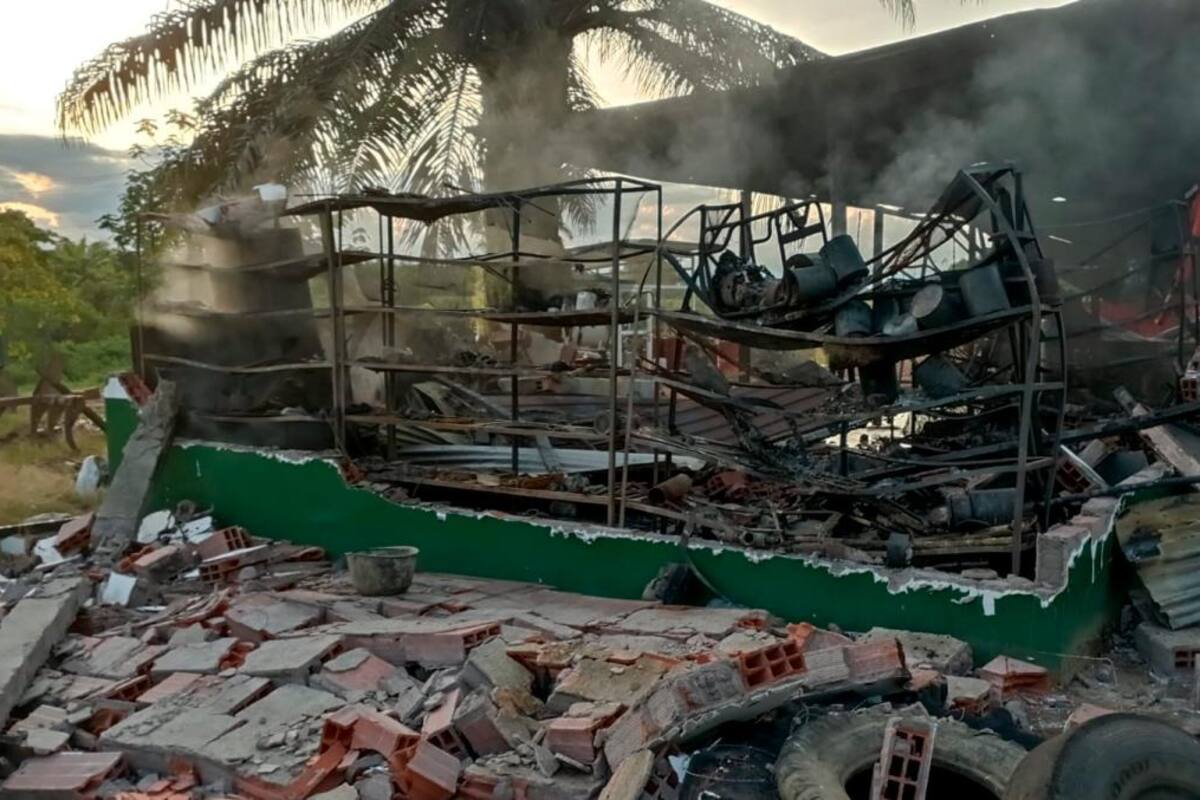 Siguen los ataques: hombres armados queman finca en el sur de Bolívar