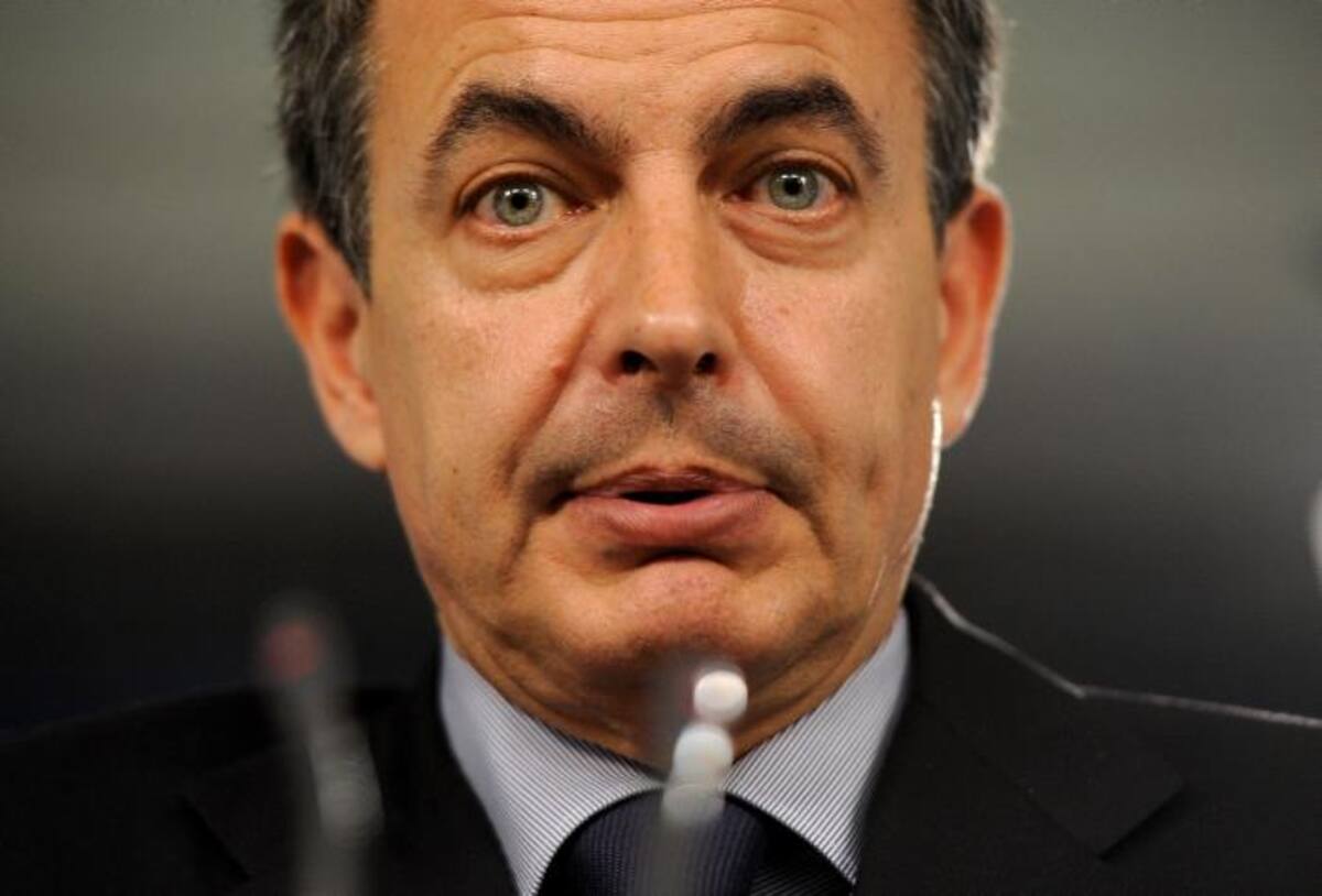 José Luis Rodríguez Zapatero. AFP DANI POZO
