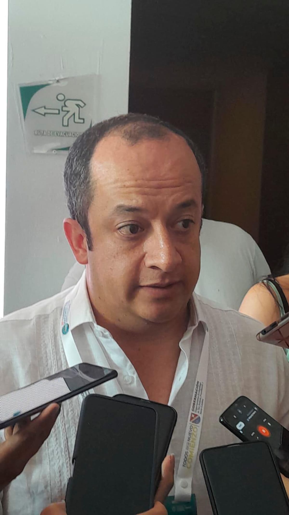 Carlos Eduardo Enríquez, viceministro de Transporte. //HFA - EU
